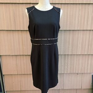 Liz Claiborne Elegant Black Sleeveless Dress Size 8